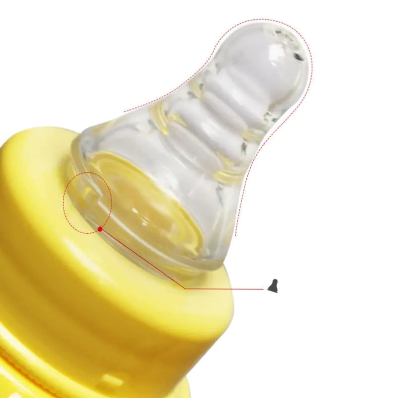 Baby Feeding Bottle with 2 Handles and Gravity Ball